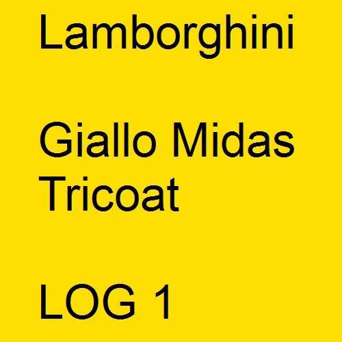 Lamborghini, Giallo Midas Tricoat, LOG 1.